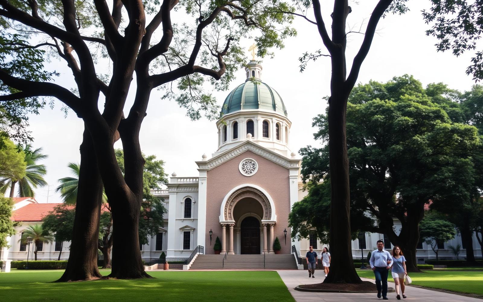Ateneo de Manila University Church of the Gesu in Loyola Heights