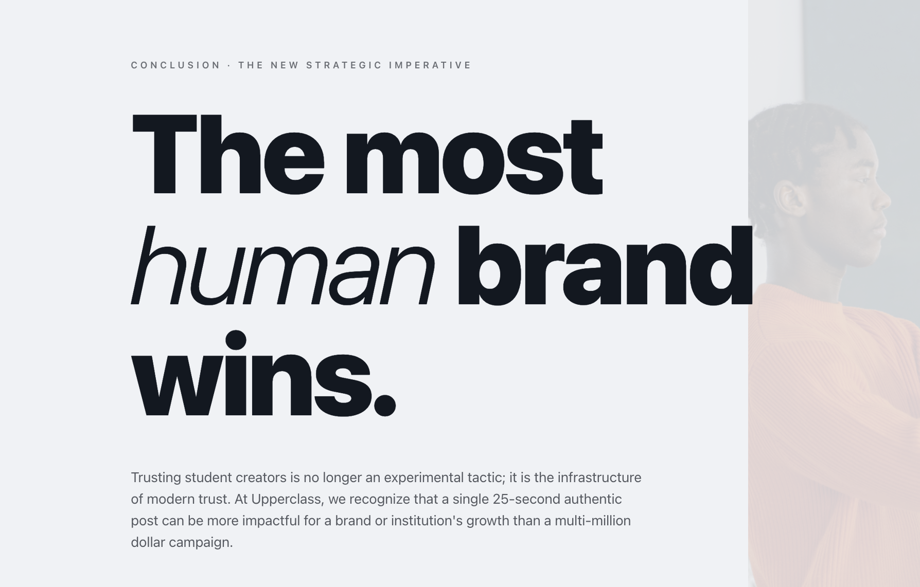 92% of consumers trust creators over brand ads