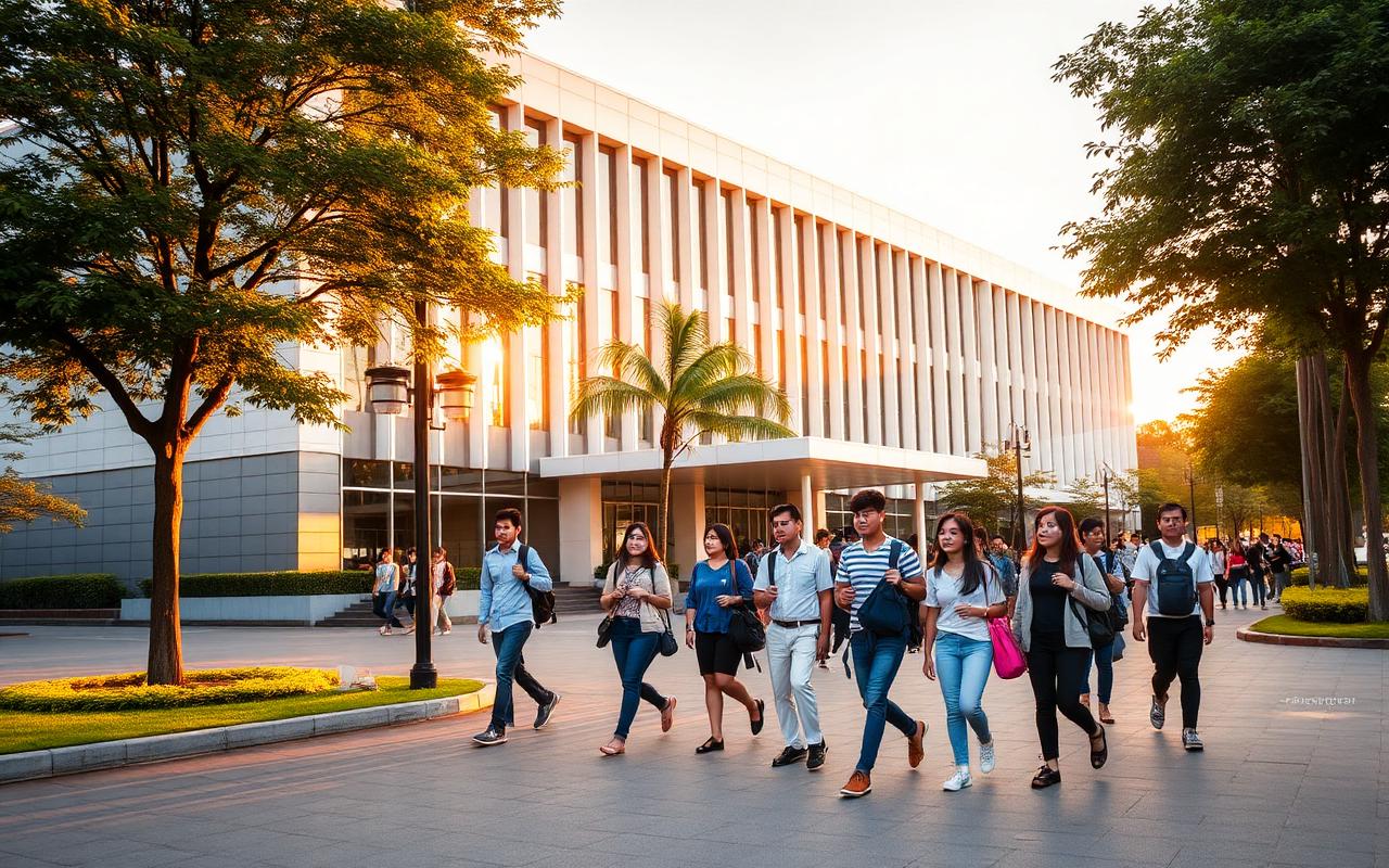 UEH Campus B on Nguyen Tri Phuong Street, Ho Chi Minh City