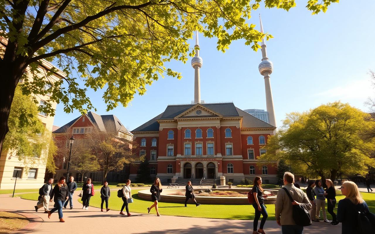 University of Toronto King's College Circle and Convocation Hall on the St. George campus